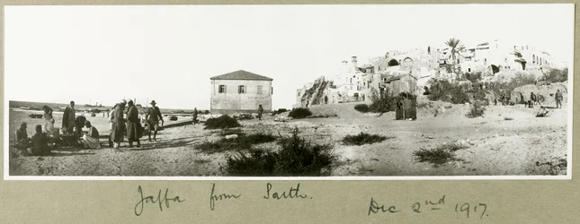 Jaffa vanuit het zuiden, 2 december 1917